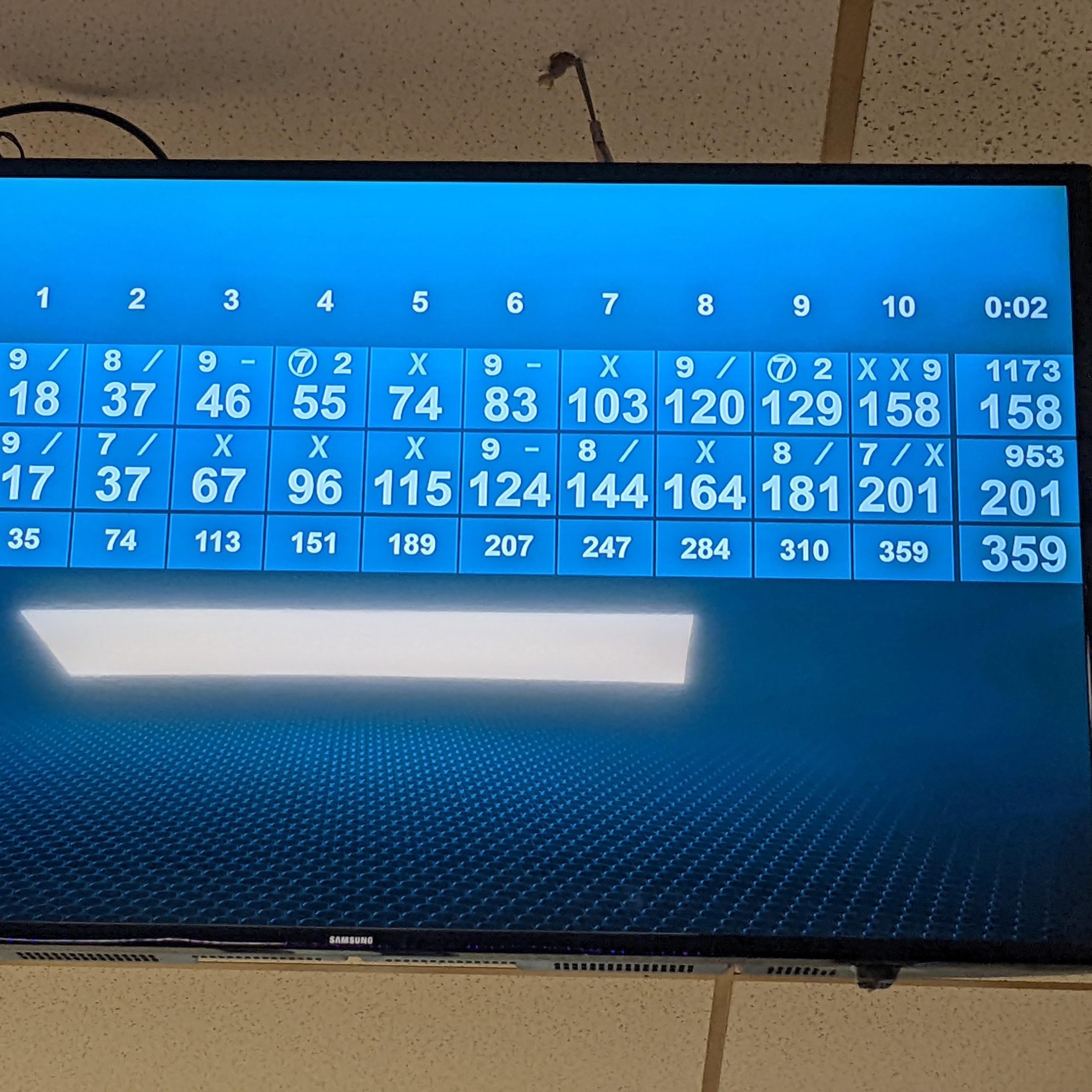bowling score