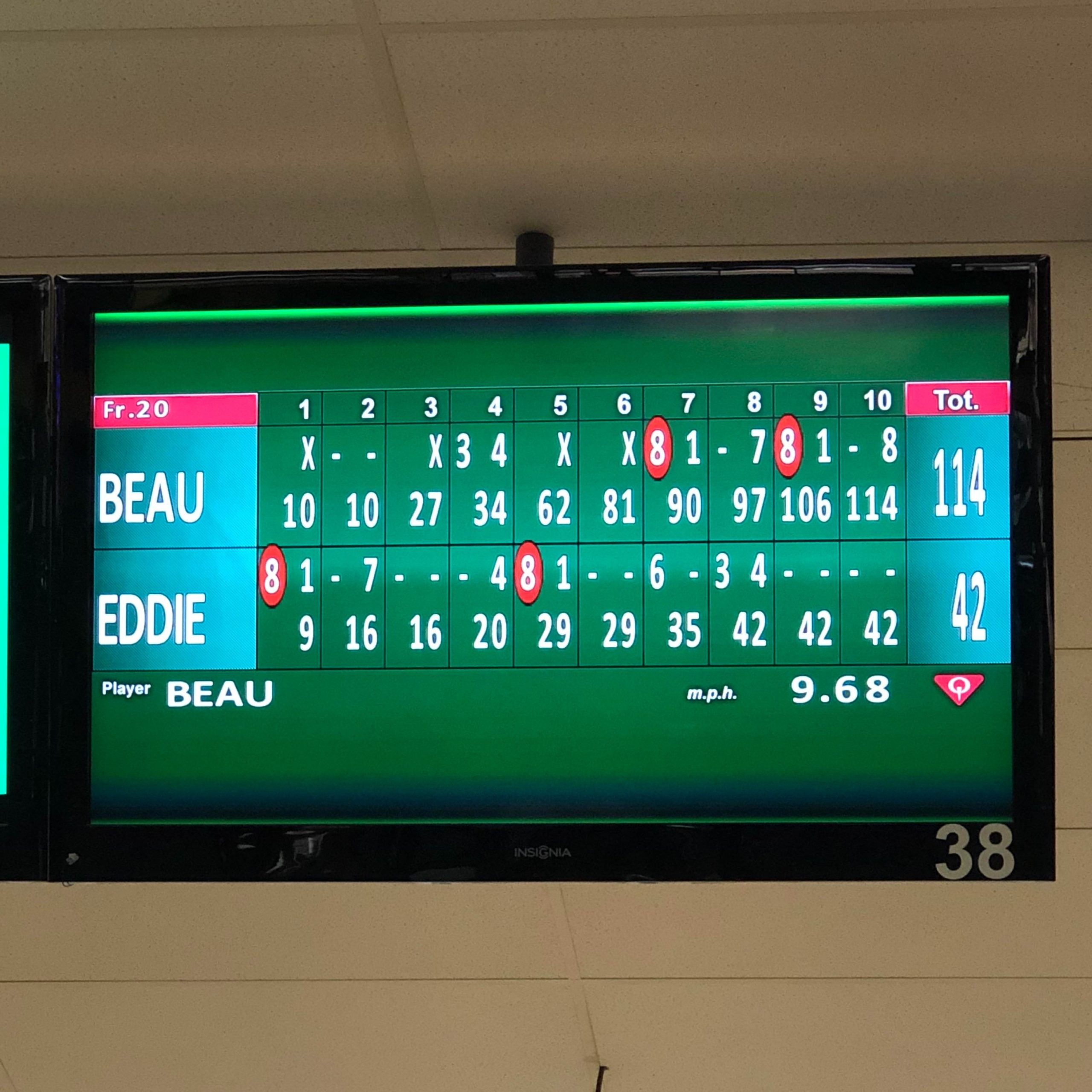 bowling score