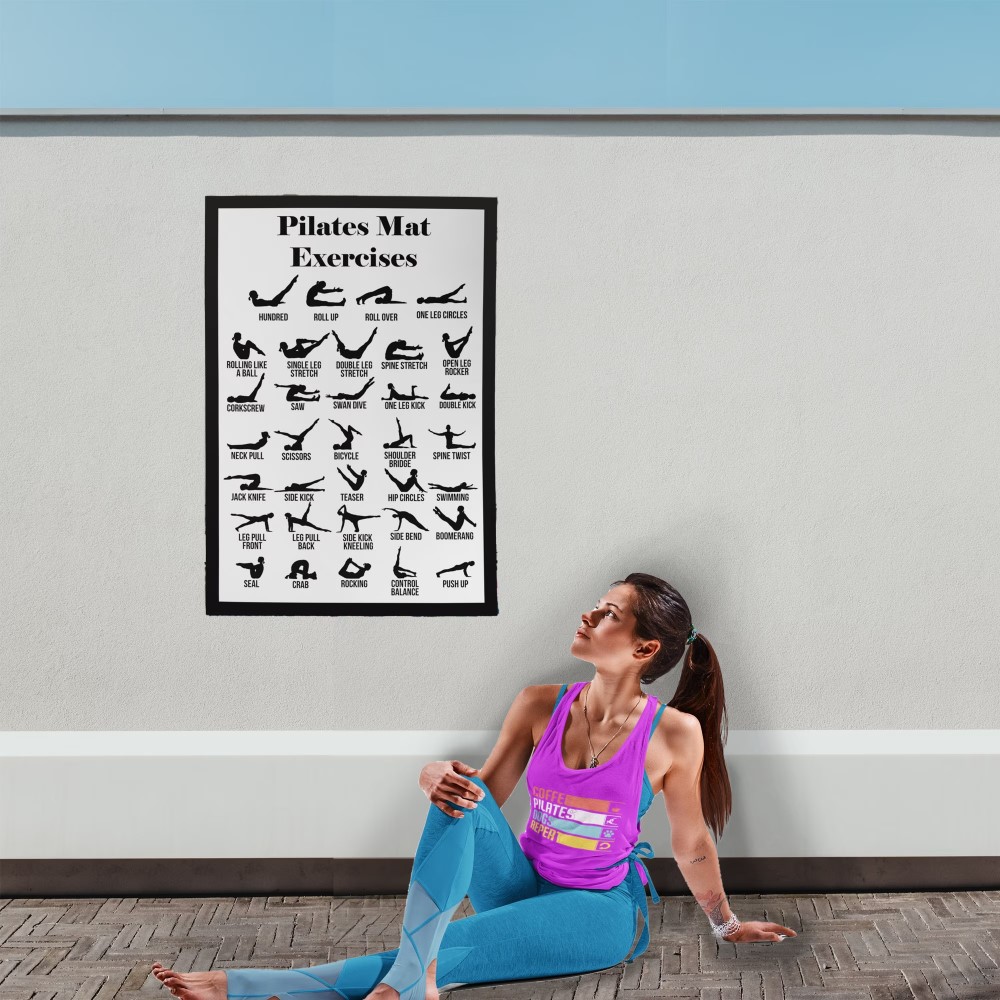 wall pilates chart