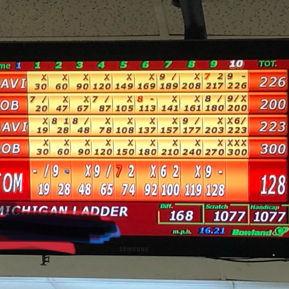 bowling score