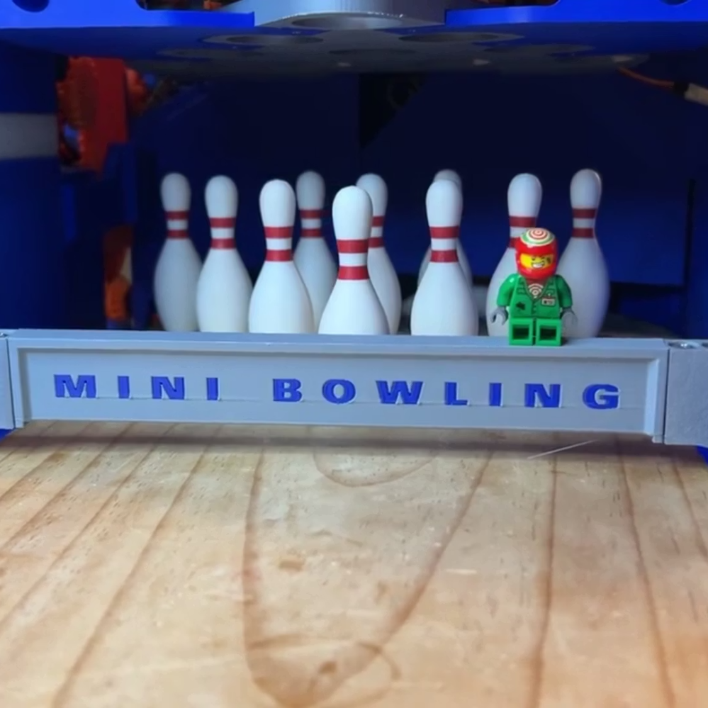 mini bowling alley