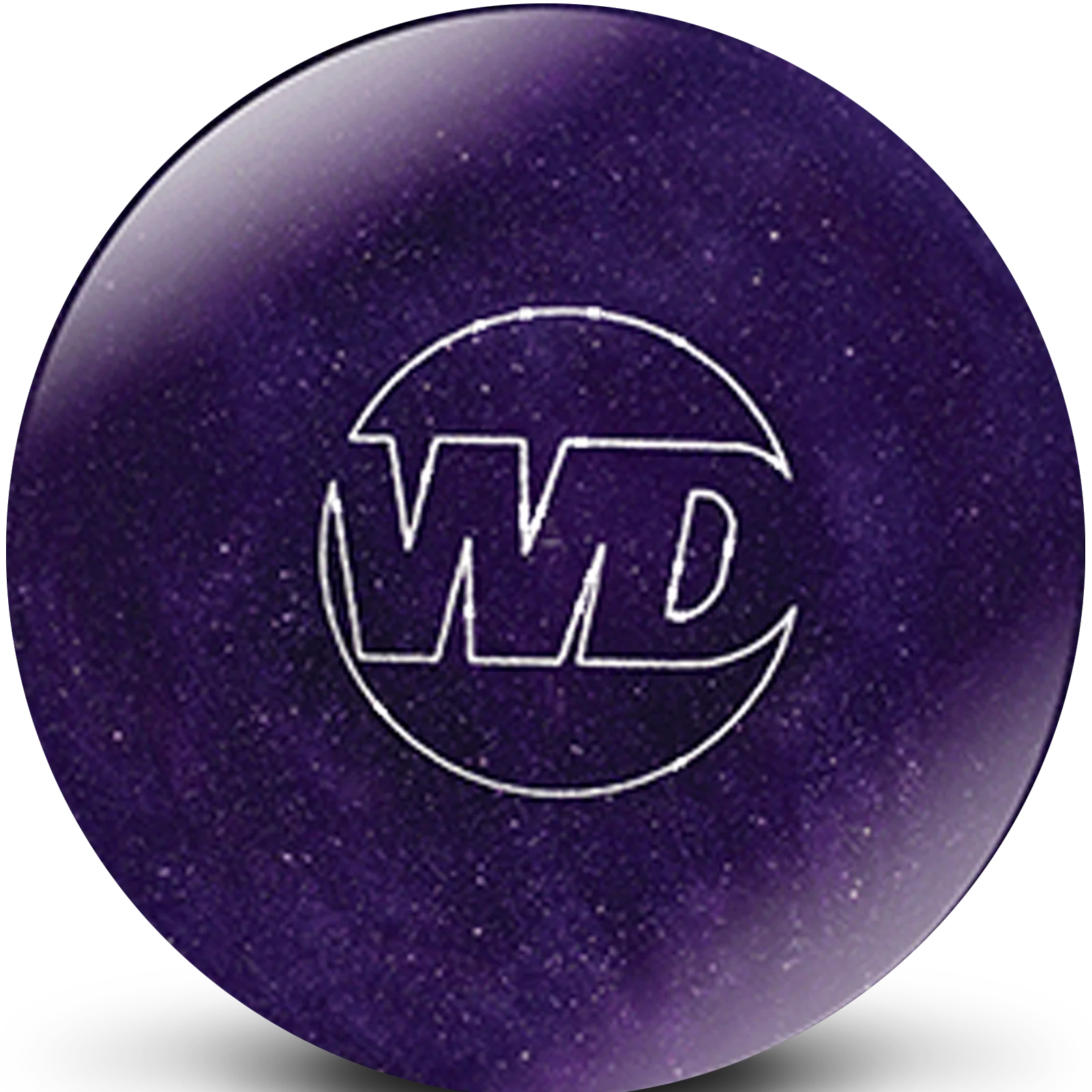 purple bowling ball