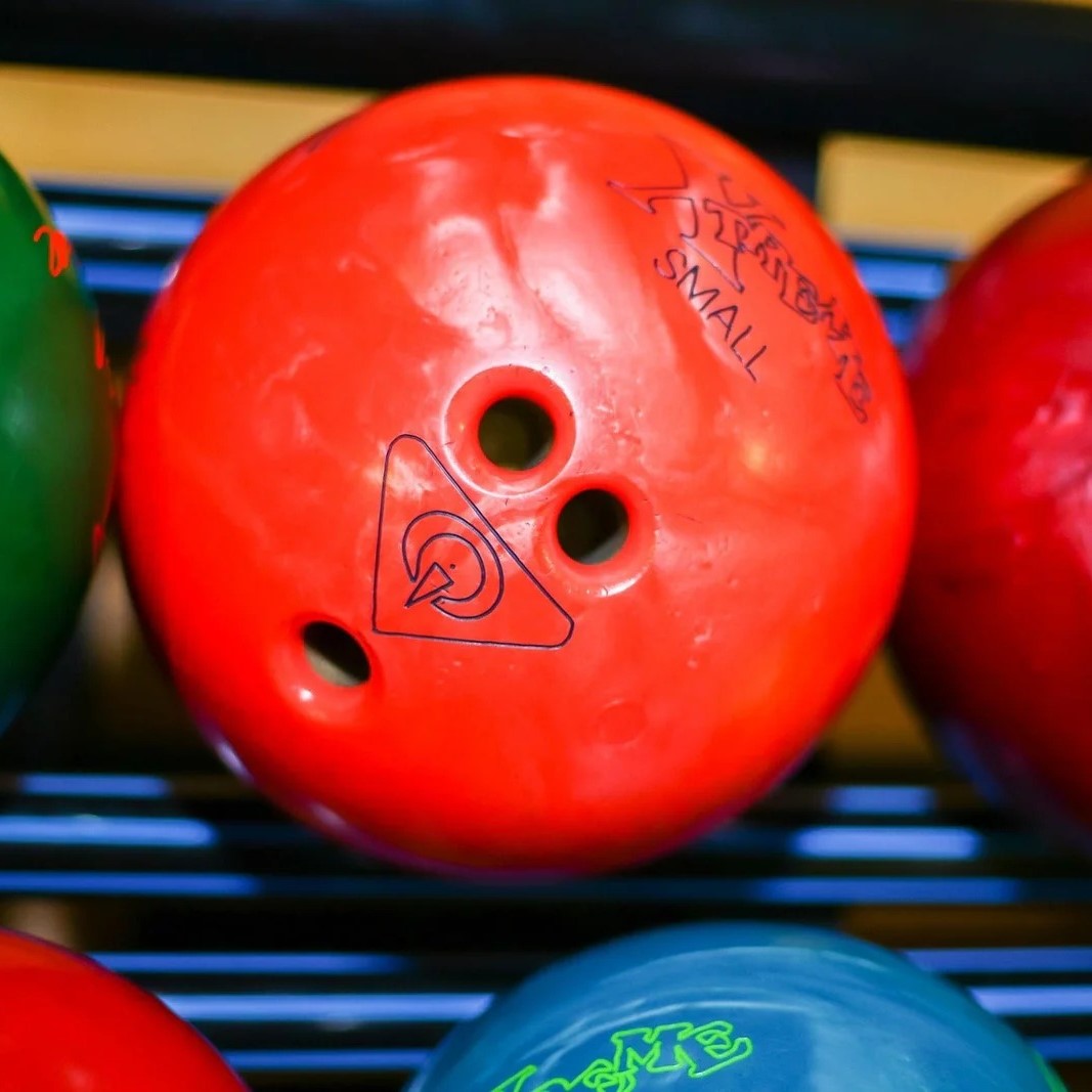 bowling ball material