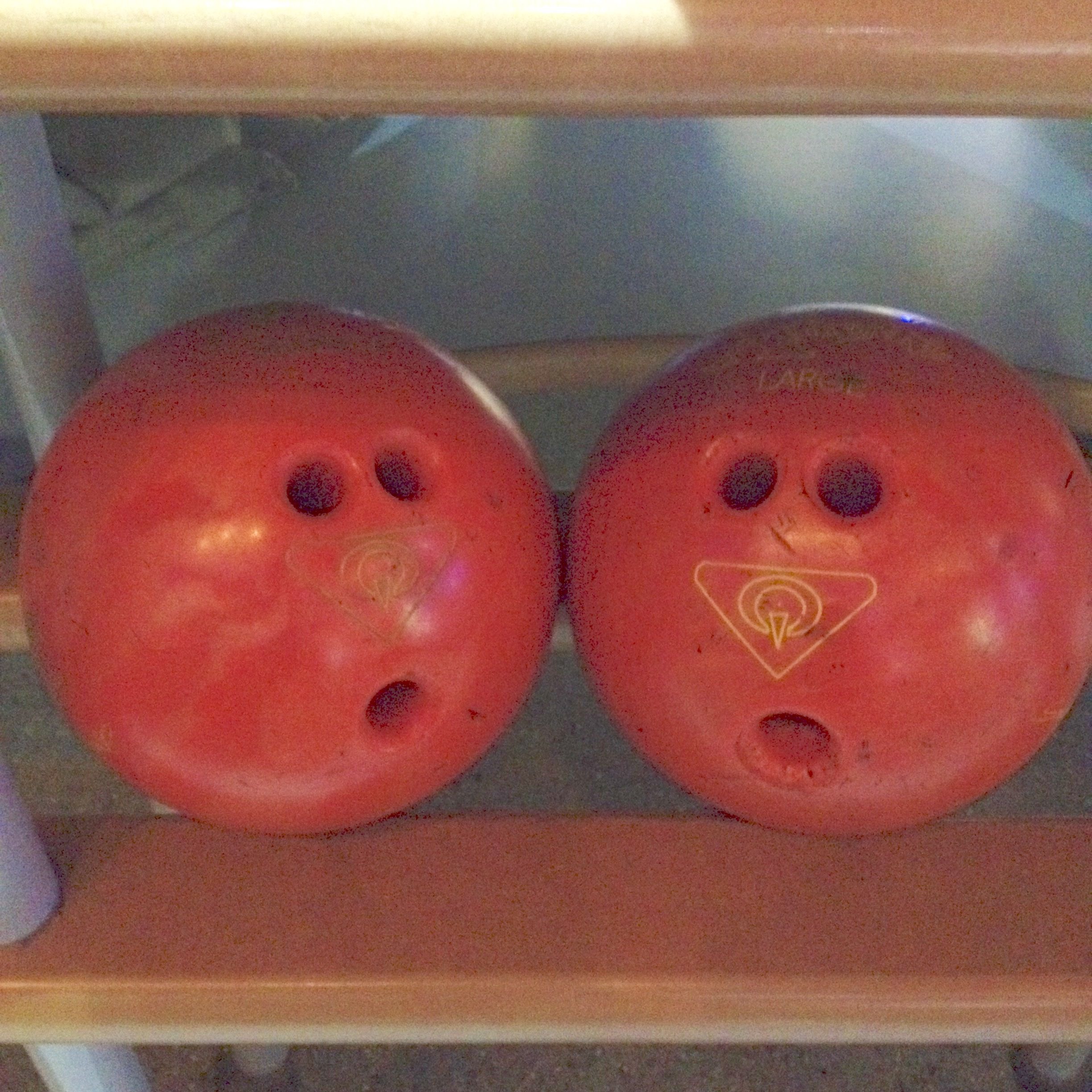 bowling balls