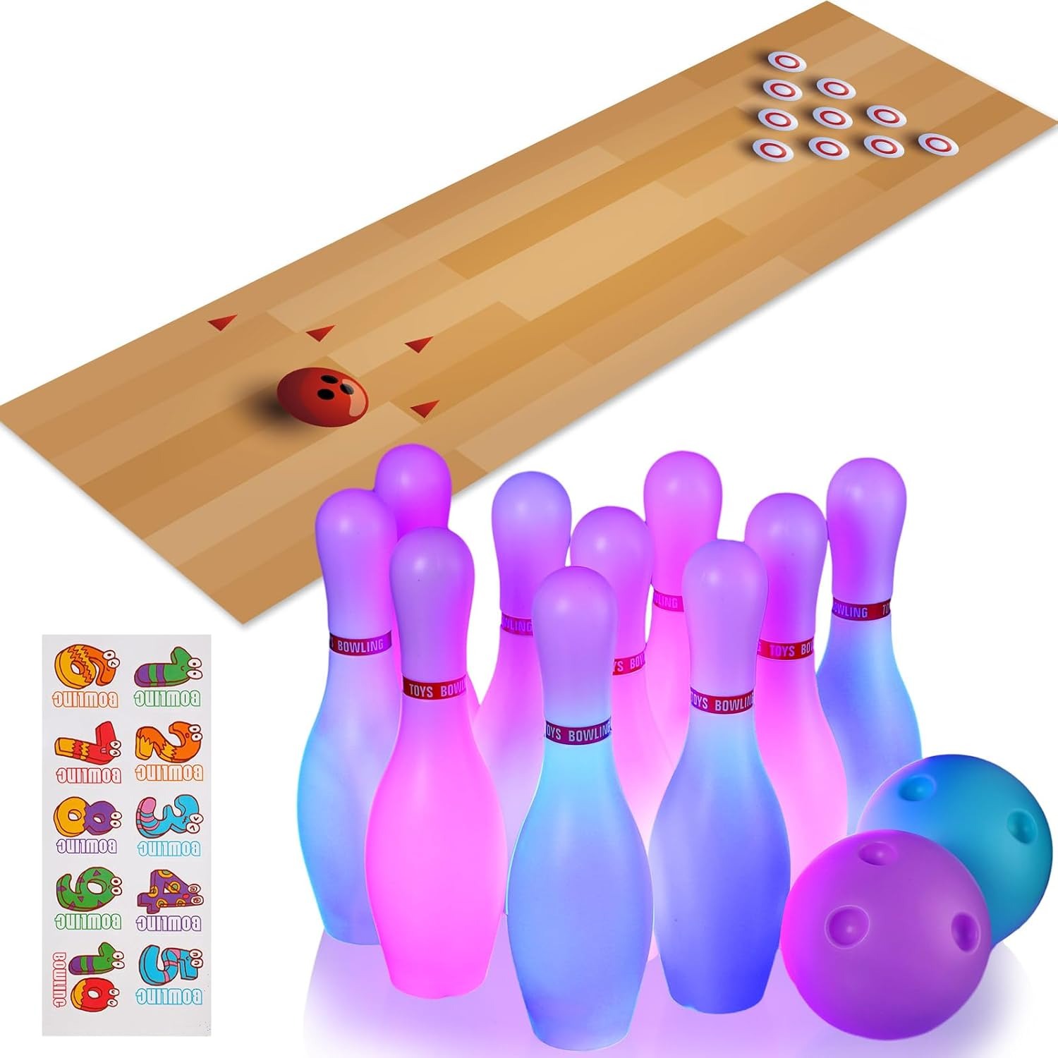 toddler bowling set