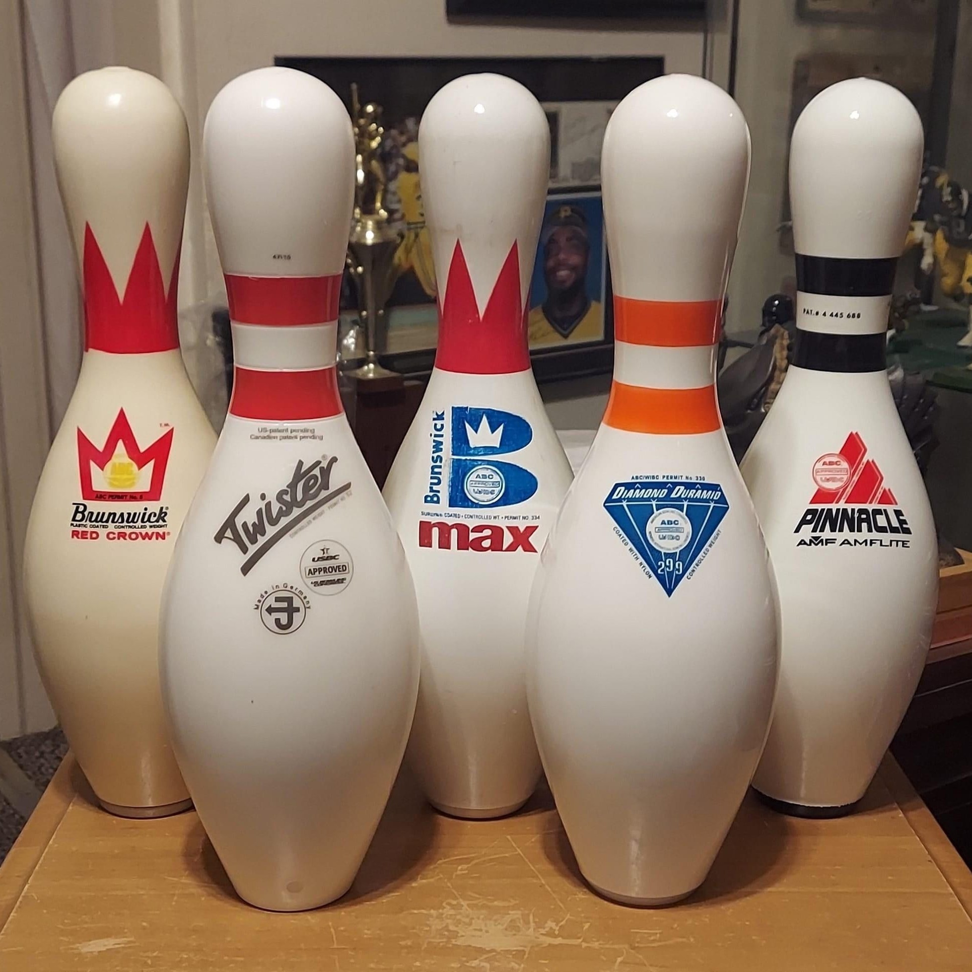 used bowling pins
